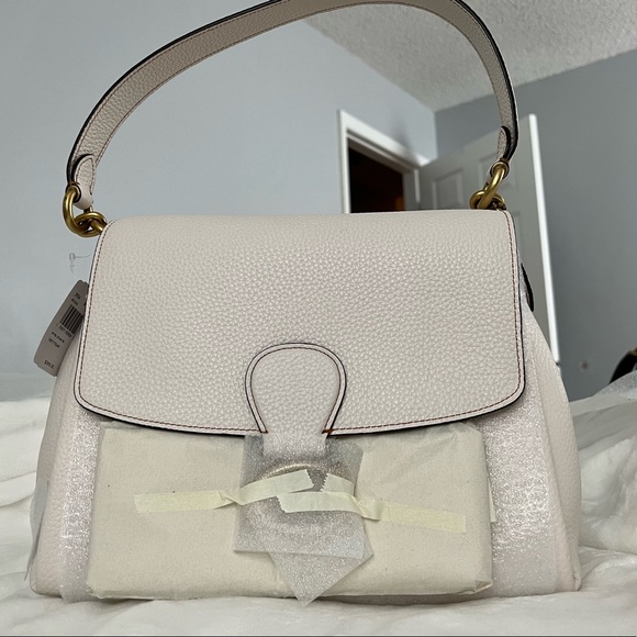 Coach May Shoulder Bag In Chalk Colour - Picture 5 of 16
